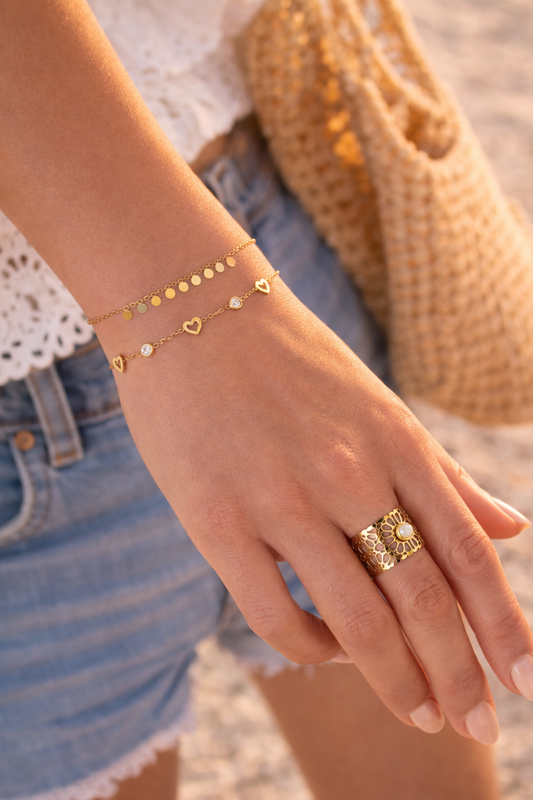 Norah armband goud