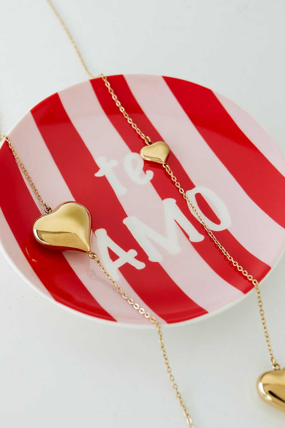 Rosa ❤️ schaaltje rond