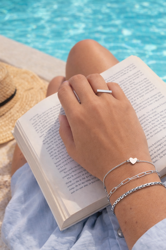 Ziva armband zilver