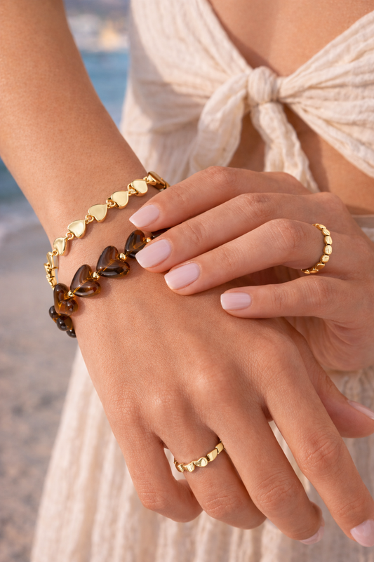 Tess armband goud