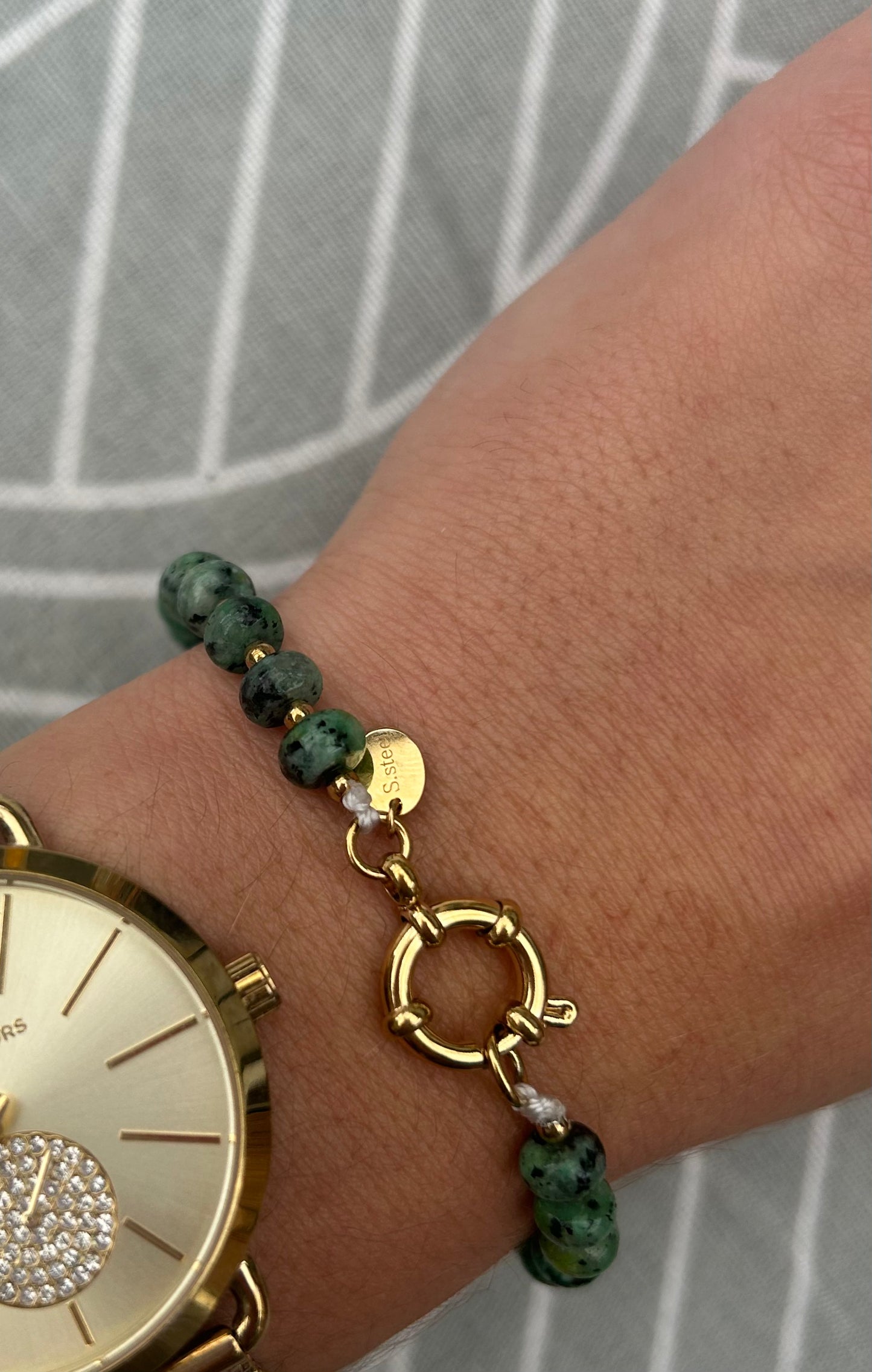 Evy 💚 kralenarmband